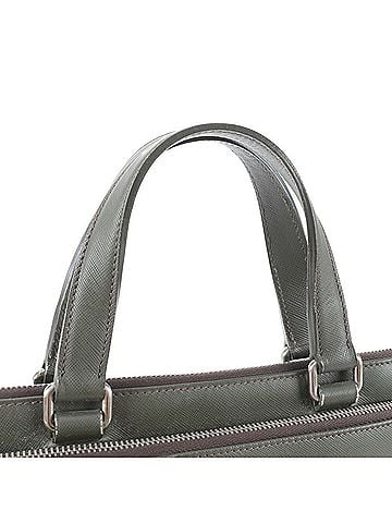 Prada Excellent condition Prada Saffiano leather handbag/briefcase with triangle logo for men. (view 2)