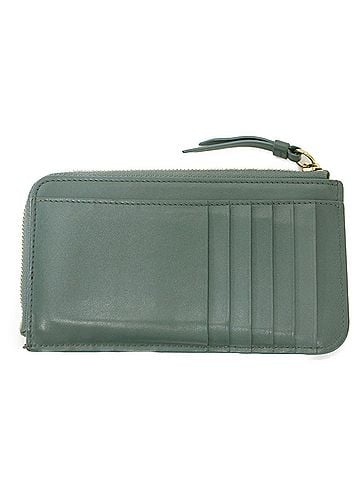 Chloé Chloé Chloe wallet, green leather, fragment case, card L-shaped, C-shaped, women's. (view 2)
