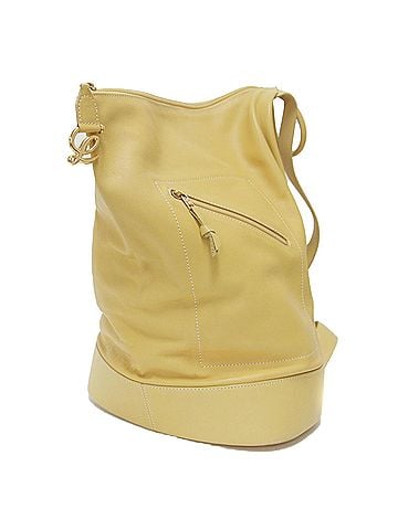 Loewe LOEWE Anton Leather Backpack (Yellow) for Women (view 1)