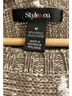 Style&Co Stripes Brown White Pullover Sweater Size M - photo 3