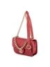 Chanel Burgundy Mini Rectangle Studded Single Flap  One size - photo 3