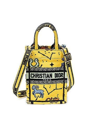 Dior Mini Book Tote Phone Bag  (view 1)