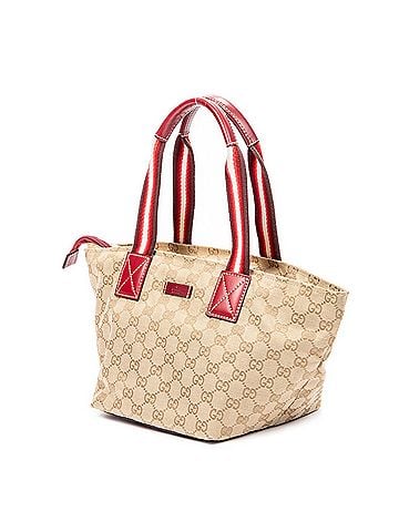 Gucci Web Trapezoid Tote  (view 2)
