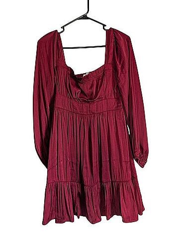 Mine Smocked Neck Dress Casual Dress (view 1)