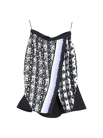 Peter Pilotto  Peter Pilotto Printed Mini Trumpet Skirt in Multicolor Viscose (view 1)