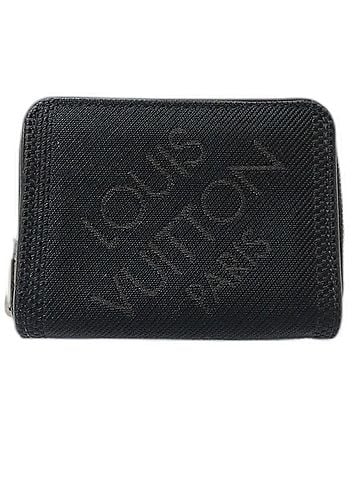 Louis Vuitton LOUIS VUITTON Louis Vuitton Wallet/Coin Case Wallet N63088 Zippy Coin Purse Noir Women's 182062 (view 1)