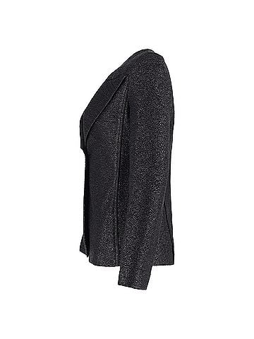 Giorgio Armani Giorgio Armani Single-Buttoned Blazer in Black Polyamide (view 2)