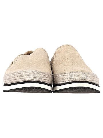 Prada Prada Sport Espadrille Slip On Sneakers in Beige Suede  (view 2)