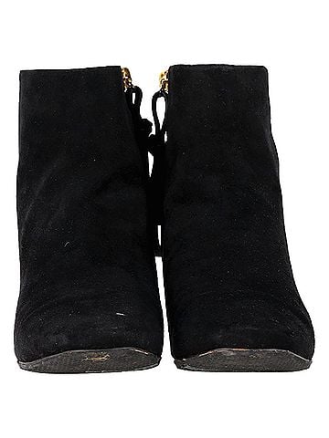 Stuart Weitzman Stuart Weitzman The Freja Booties in Black Suede (view 2)