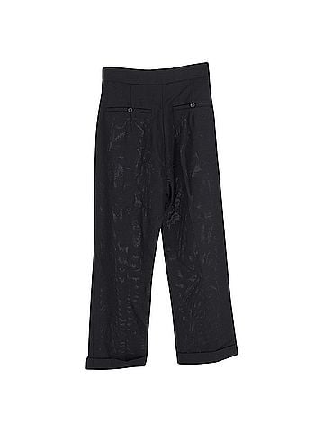 Jacquemus Jacquemus La Riviera Straight-Leg Trousers in Black Polyester (view 2)
