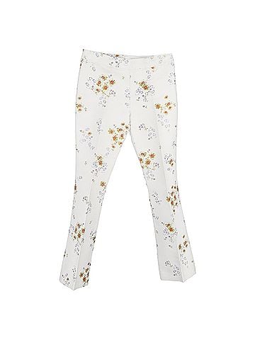 Giambattista Valli Giambattista Valli Flared-Leg Jacquard Twill Trousers In Floral Print Cotton (view 1)