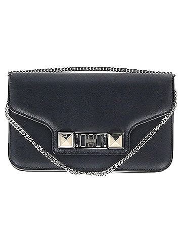 Proenza Schouler Proenza Schouler PS11 Wallet on a Chain Bag in Black Calfskin Leather  (view 1)