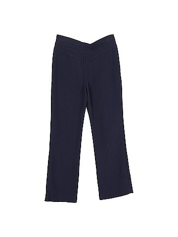 Chloé Chloé Wide-Leg Sailor Pants in Navy Blue Wool (view 2)