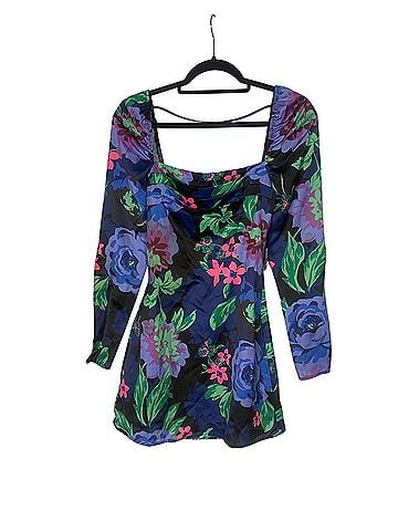 AFRM Darlin Dress in Midnight Bouquet Cocktail Dress (view 1)