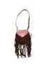 American Darling 100% Leather Solid Pink Brown Messenger One size - photo 1