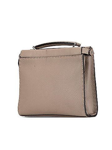 Fendi Fendi Selleria Peekaboo Fit Mini Banana Handbag Shoulder Bag 2WAY 7VA422 Greige Multicolor Leather Women's FENDI (view 2)