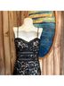 Xscape Black Cocktail Dress Size 6 - photo 3