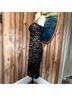 Xscape Black Cocktail Dress Size 6 - photo 5