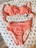 Athena Pink Two Piece Swimsuit Size 12 - photo 3