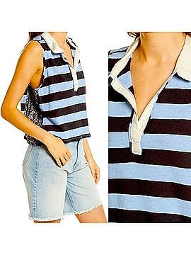 Free People Sleeveless Rugby Sleeveless T-Shirt (view 1)