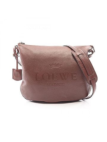 Loewe Loewe Heritage Shoulder Bag/Handbag, Leather, Women's, Brown (view 1)