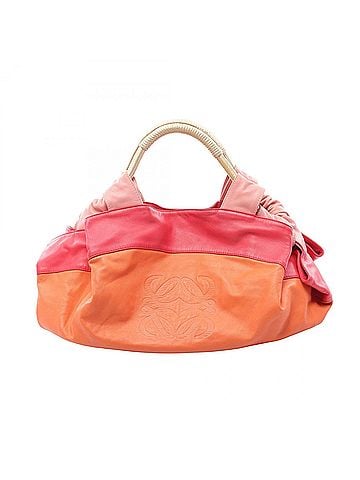 Loewe Loewe Nappa Aire Handbag, Leather, Women's, Orange/Pink (view 1)