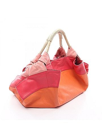 Loewe Loewe Nappa Aire Handbag, Leather, Women's, Orange/Pink (view 2)