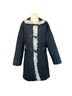 Larry Levine Black Gray Coat Size S - photo 1