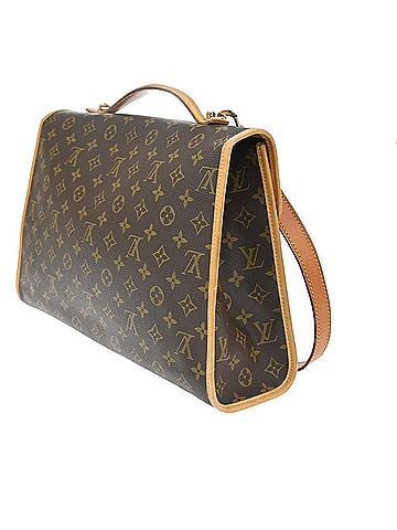 Louis Vuitton Beverly Briefcase Monogram Canvas Brown Canvas Briefcase Bag (view 2)