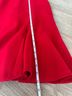 Ann Taylor 63% Polyester 33% Viscose 4% Spandex 100% Polyester Red Cocktail Dress Size 10 - photo 6