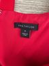 Ann Taylor 63% Polyester 33% Viscose 4% Spandex 100% Polyester Red Cocktail Dress Size 10 - photo 3