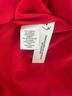 Ann Taylor 63% Polyester 33% Viscose 4% Spandex 100% Polyester Red Cocktail Dress Size 10 - photo 7
