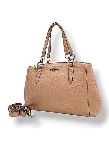 Coach COACH Mini Christie Carryall Handbag Shoulder Bag Leather Pink Women's F57523 S58 (view 1)