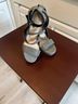 Limelight 100% Other Gray Black Heels Size 7 - photo 6