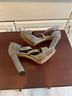 Limelight 100% Other Gray Black Heels Size 7 - photo 4