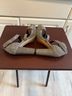 Limelight 100% Other Gray Black Heels Size 7 - photo 12
