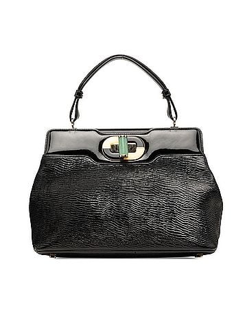 Bvlgari Bvlgari Bulgari Isabella Rossellini handbag, black leather, women's. (view 1)