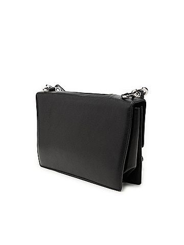 Salvatore Ferragamo Salvatore Ferragamo Gancini Shoulder Bag, One-Shoulder Handbag, DH-21 4876, Black Leather, Women's. (view 2)