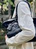 Marc Jacobs Black Gold Leather Shoulder Bag One size - photo 3