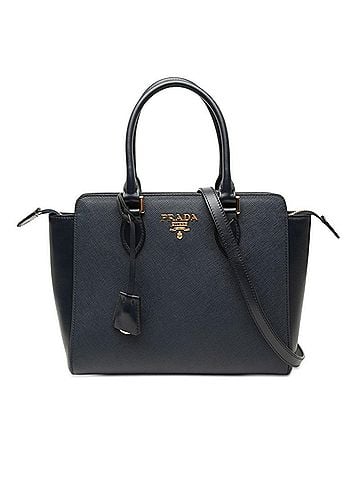 Prada Prada Handbag Shoulder Bag 2WAY 1BA113 Navy Saffiano Leather Women's PRADA (view 1)