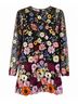 Mac Duggal 100% Polyester Floral Black Cocktail Dress Size 12 - photo 9