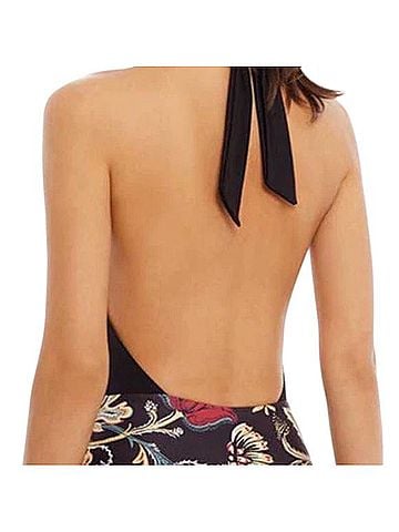 Cosita Linda Beachwear Bohemian Traveler Plunge One Piece One Piece Swimsuit (view 2)