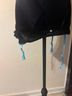 Skullcandy Stripes Black Teal Sleeveless Top Size 8 - photo 4