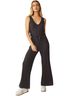 Beyond Yoga Print Black Jumpsuit Size M - photo 1