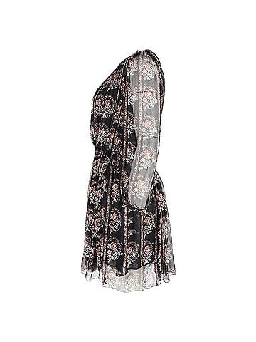 Isabel Marant  Isabel Marant Etoile Sharla MIni Dress in Multicolor Silk (view 2)