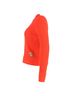Prada 100% Wool Orange  Prada Logo Printed Ribbed Sweater in Orange Wool Size 2 - photo 2