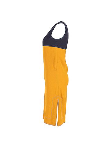 MARNI Marni Double Face Crepe Dress in Yellow Viscose (view 2)