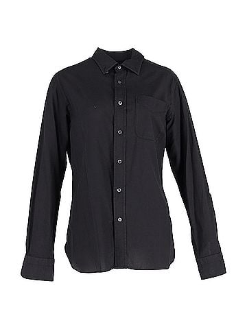 Tom Ford Tom Ford Button Down Shirt in Black Cotton (view 1)