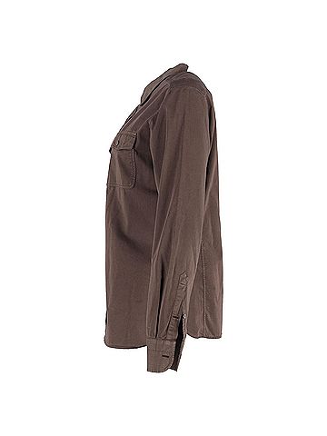 Tom Ford Tom Ford Twill Shirt in Brown Cotton (view 2)
