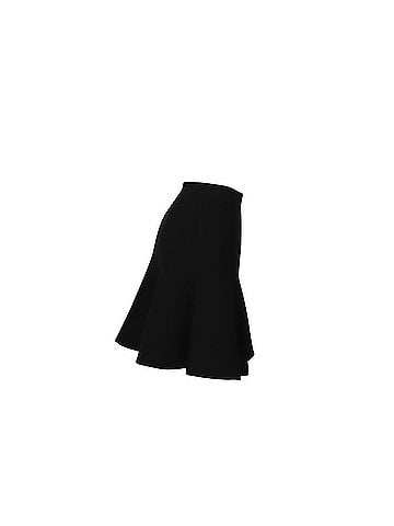 Temperley LONDON Temperley London Knee-length Skirt in Black Silk (view 2)